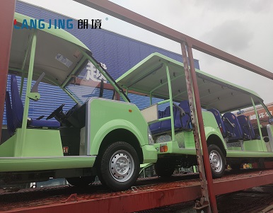 朗境14座景区观光车，助力达瓦更扎