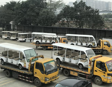 发往青城后山车辆